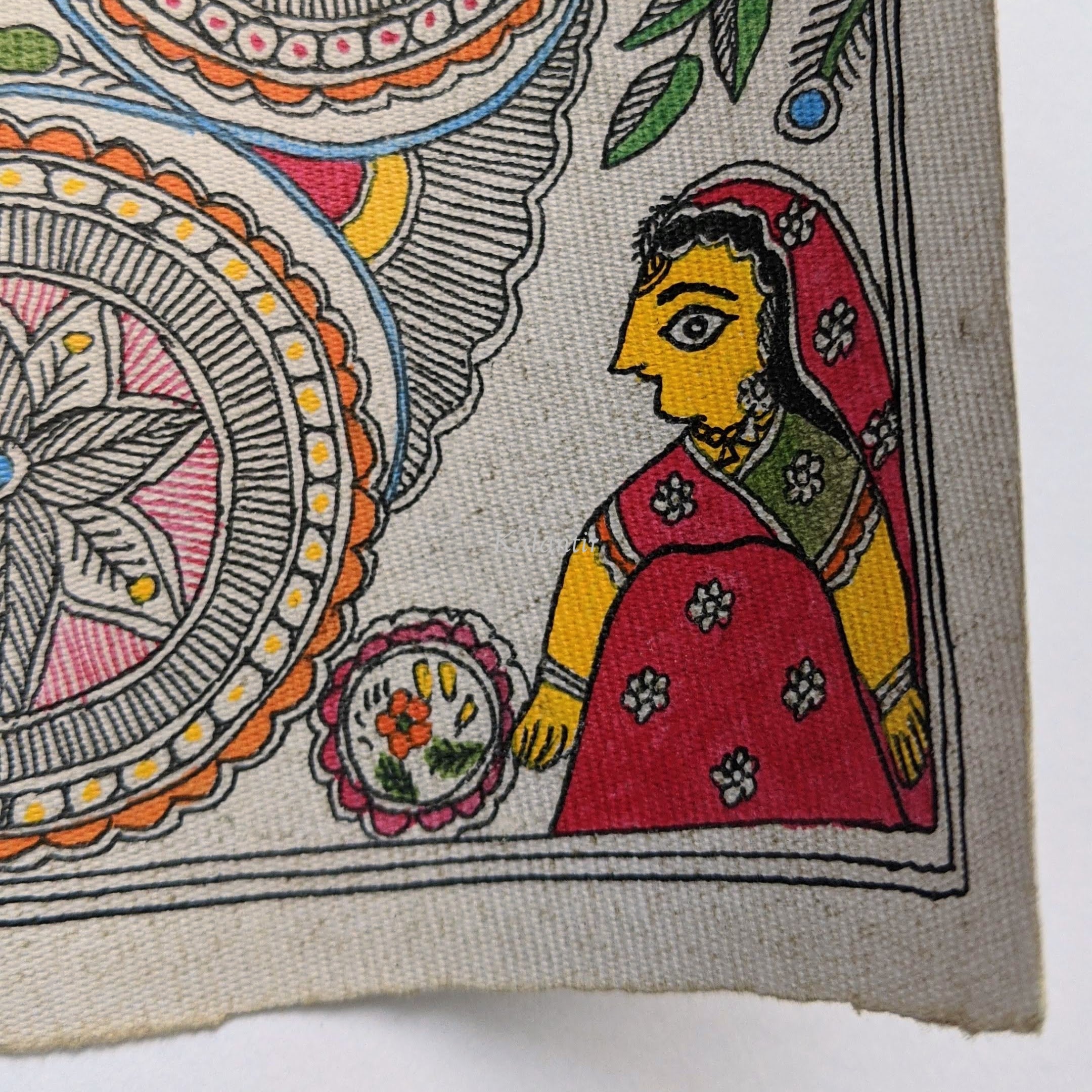 Handmade Paper Madhubani Mithila Painting at Rs 700 in Madhubani | ID:  23344916030